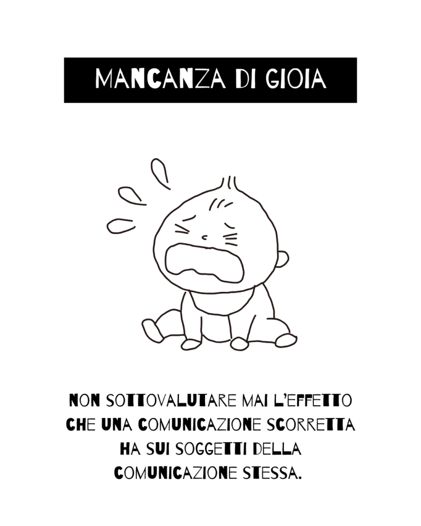 mancanza di gioia