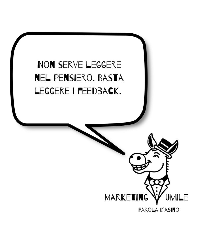 customer satisfaction: non si tratta di leggere nel pensiero ma di ascoltare