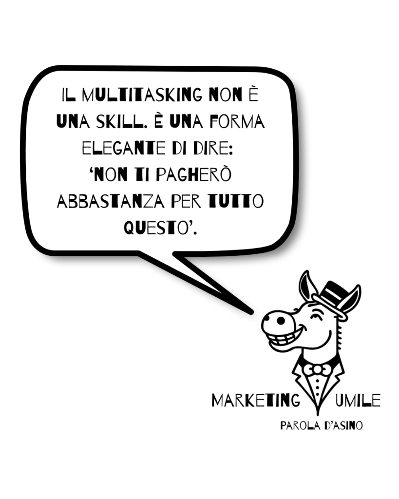 smm e multitasking, skill nel mondo del lavoro