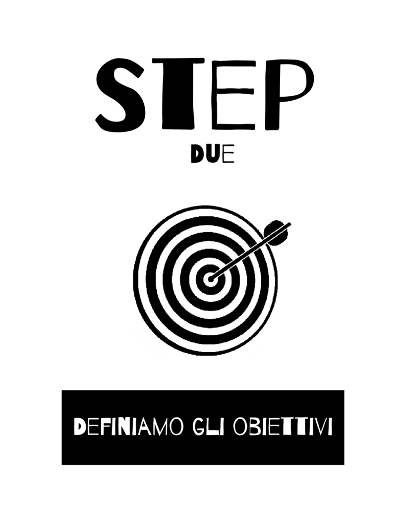 step due: definiamo obiettivi
